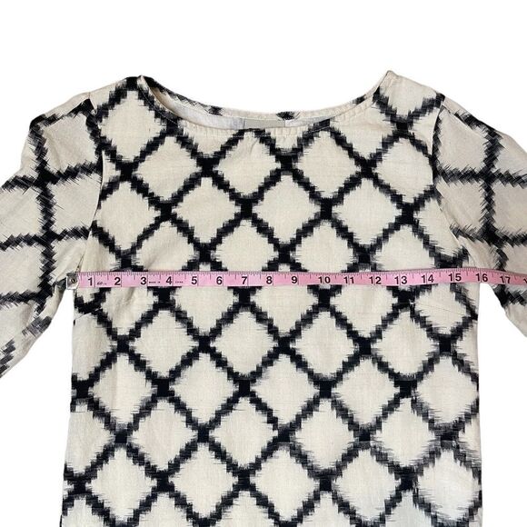 The Odells Alexa Shift Dress in Ikat Diamond Size XS - Picture 5 of 9